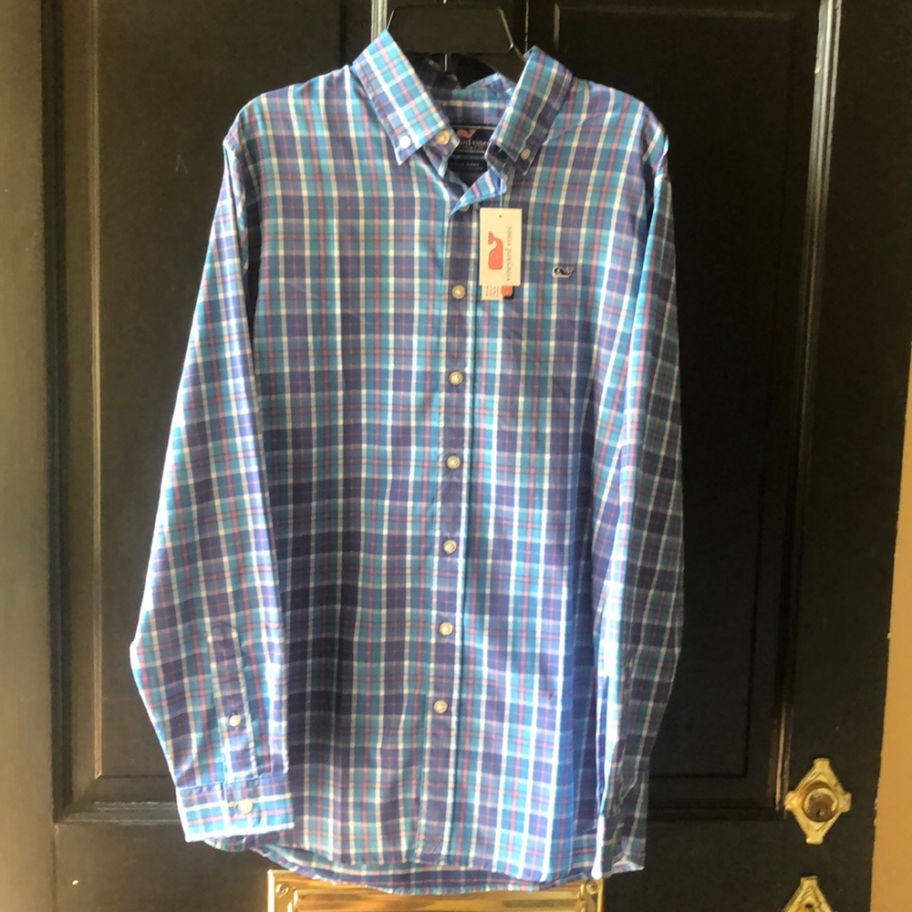 NWT Boy’s Vineyard Vines Whale Shirt XL